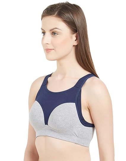 SOIE Women’s Extreme Coverage Sports Bra – High Impact, Padded, Non-Wired